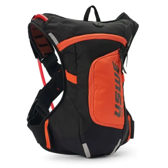 Mochila Hidratacion Uswe Raw 4 4 Litros Negro Naranja Factory