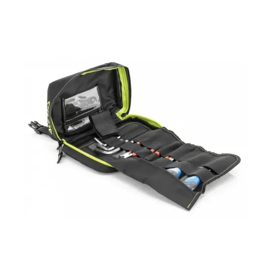 Bolso Herramientas Guardabarro Delantero Acerbis Negro Amarillo