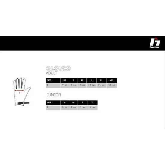 Guantes Moto Hebo Toni Bou H rojo