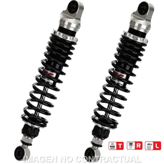 Juego Amortiguadores Traseros YSS Gas Top Line Honda CB 450 S