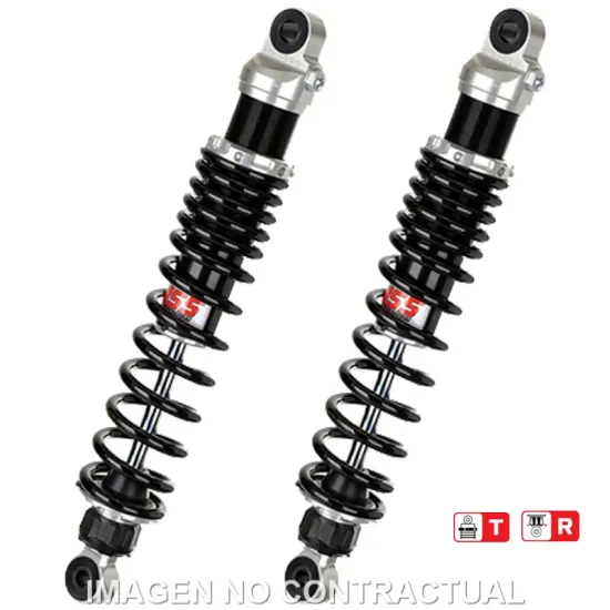 Juego Amortiguadores Traseros YSS Gas Top Line Kawasaki ZRX 400 (94/)