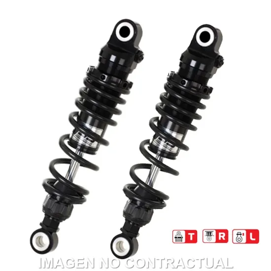 Juego amortiguadores YSS Gas Top Line Honda Rebel 500