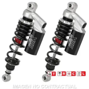 Juego Amortiguadores Traseros YSS Gas c/ Botella Honda CB 450 S