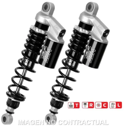 Juego Amortiguadores Yss Gas c/Botella Triumph Bonneville