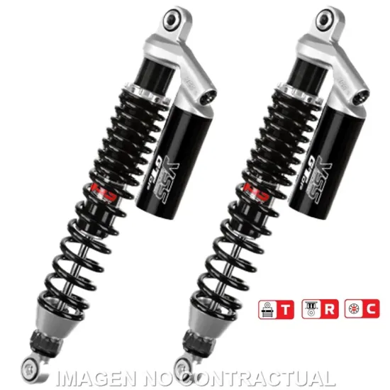 Juego Amortiguadores Yss Gas c/Botella Husqvarna TC 610