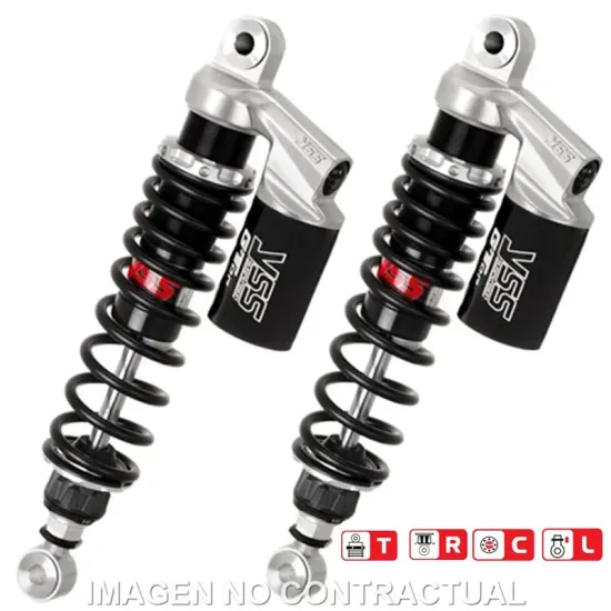 Juego Amortiguadores Yss Gas c/Botella Suzuki VS 1400 Intruder