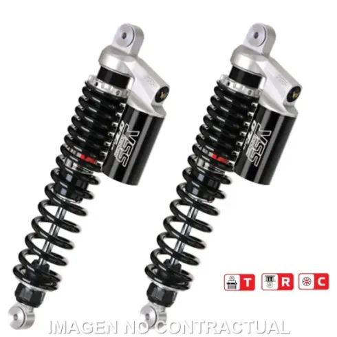 Juego Amortiguadores Yss Gas c/Botella MC 490