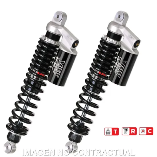 Juego Amortiguadores Yss Gas c/Botella MC 490