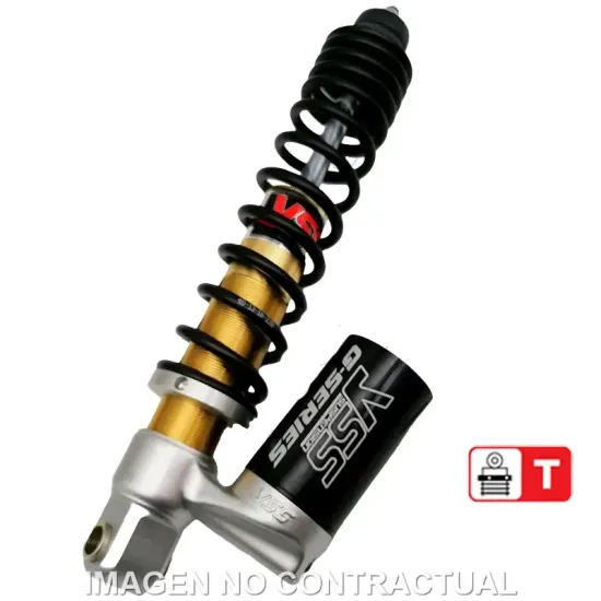 Monoamortiguador YSS Gas c/Botella Vespa Primavera 50