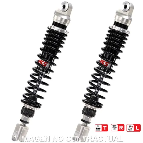 Juego amortiguadores YSS Gas Top Line BMW C1
