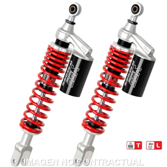 Juego amortiguadores YSS Gas c/Botella Honda Forza 300