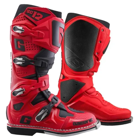 Botas Gaerne SG12 Rojo negro