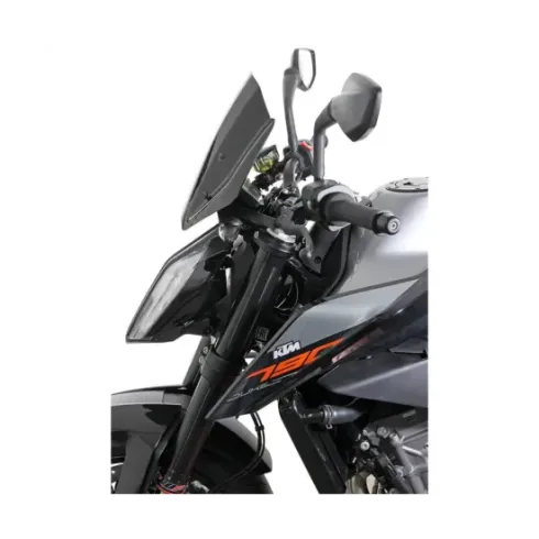 Pantalla MRA racing KTM Duke 790 18-20, negro