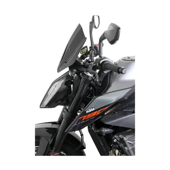 Pantalla MRA racing KTM Duke 790 18-20, negro