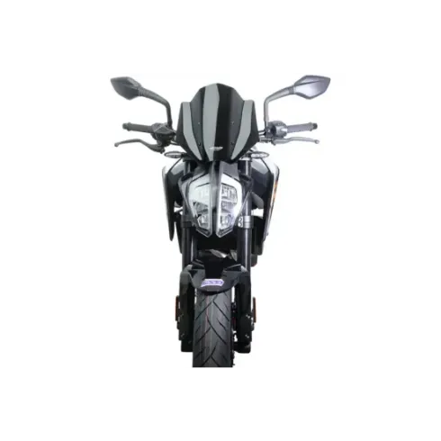 Pantalla MRA racing KTM Duke 790 18-20, negro