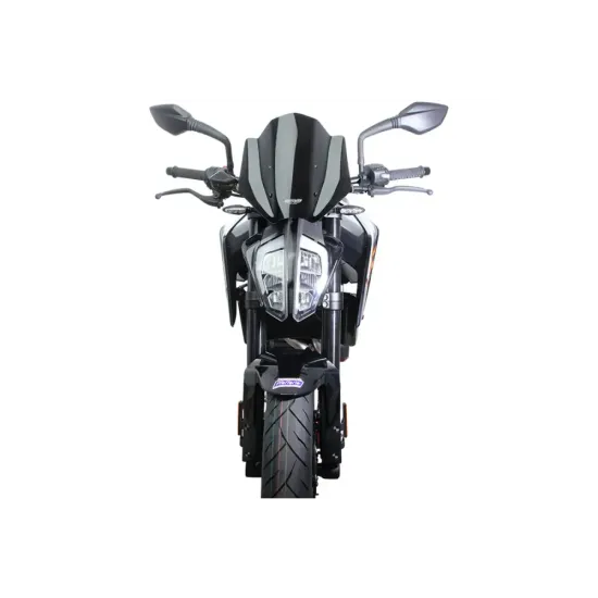Pantalla MRA racing KTM Duke 790 18-20, negro