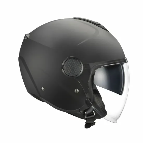 CASCO HEBO DEMI JET CTR NEGRO MATE