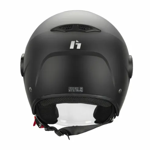 CASCO HEBO DEMI JET CTR NEGRO MATE