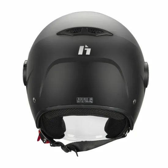 CASCO HEBO DEMI JET CTR NEGRO MATE