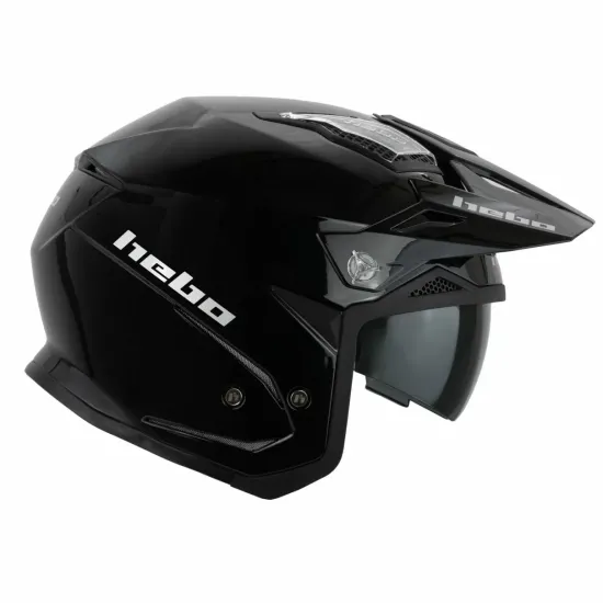 Casco Hebo zone 5 monocolor negro