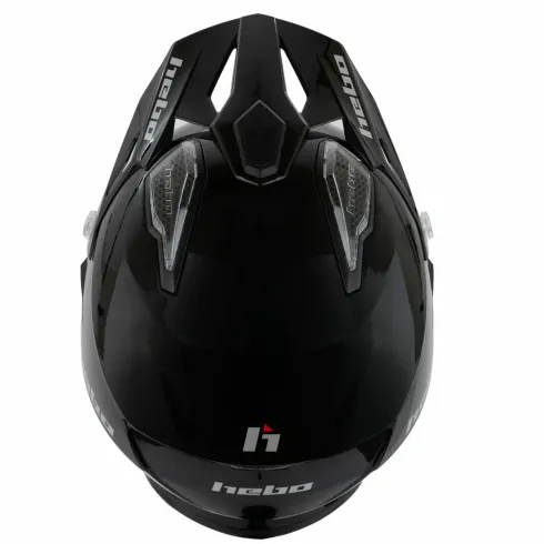 Casco Hebo zone 5 monocolor negro