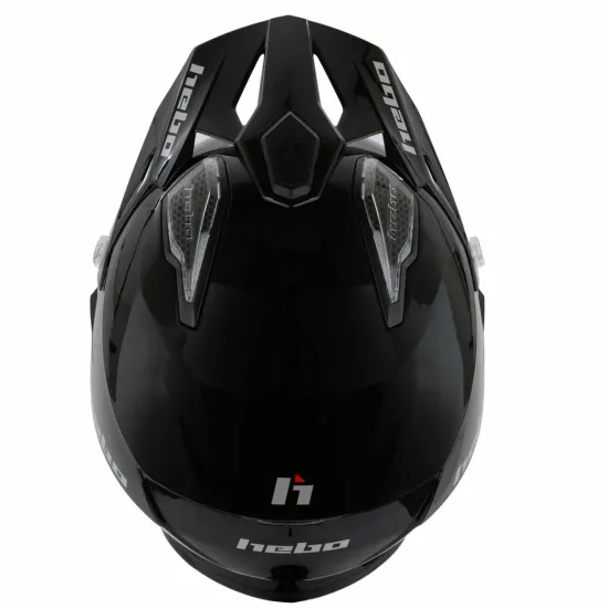 Casco Hebo zone 5 monocolor negro