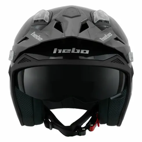 Casco Hebo zone 5 monocolor negro