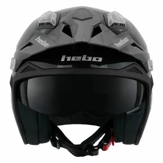 Casco Hebo zone 5 monocolor negro