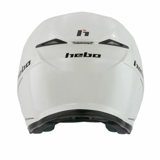 Casco Hebo zone 5 monocolor blanco