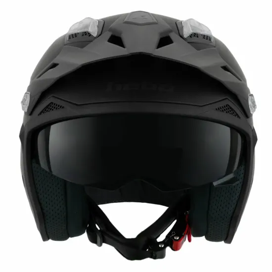 Casco Hebo zone 5 monocolor negro mate