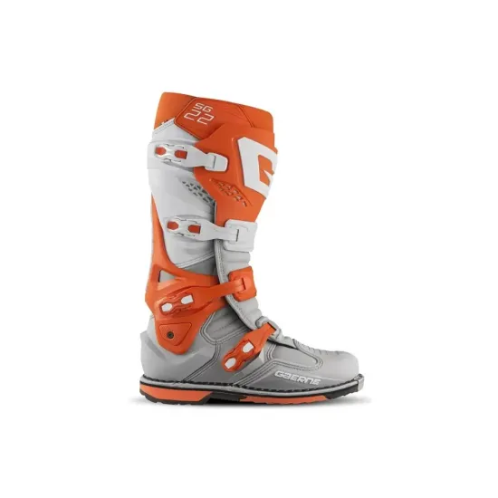 Botas Gaerne Sg22 Naranja Blanco Gris