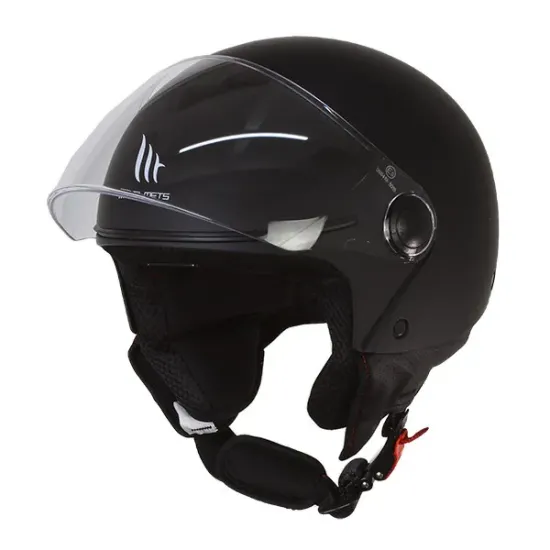 Casco Mt Street S Solid 22.06 A1 Negro Mate