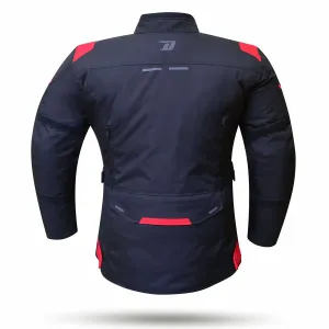 Chaqueta Degend Road Negro Rojo 2