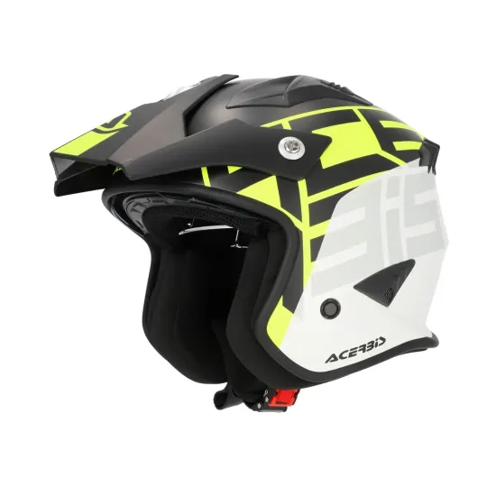 CASCO ACERBIS ARIA 2206 NEGRO AMARILLO