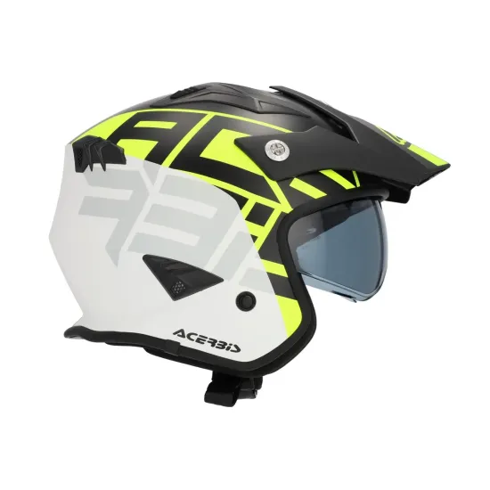 CASCO ACERBIS ARIA 2206 NEGRO AMARILLO