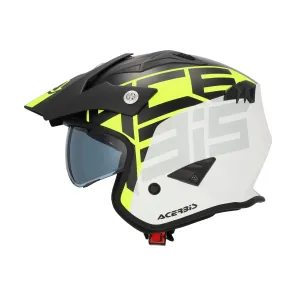 CASCO ACERBIS ARIA 2206 NEGRO AMARILLO 2