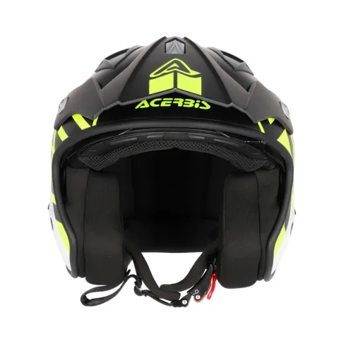 CASCO ACERBIS ARIA 2206 NEGRO AMARILLO