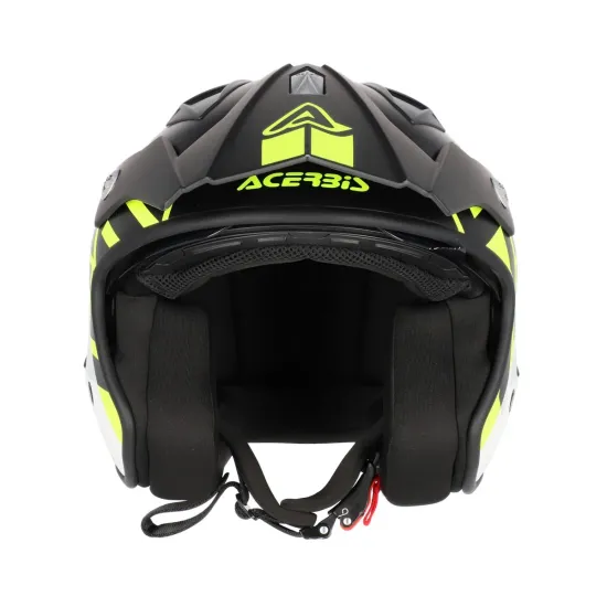 CASCO ACERBIS ARIA 2206 NEGRO AMARILLO