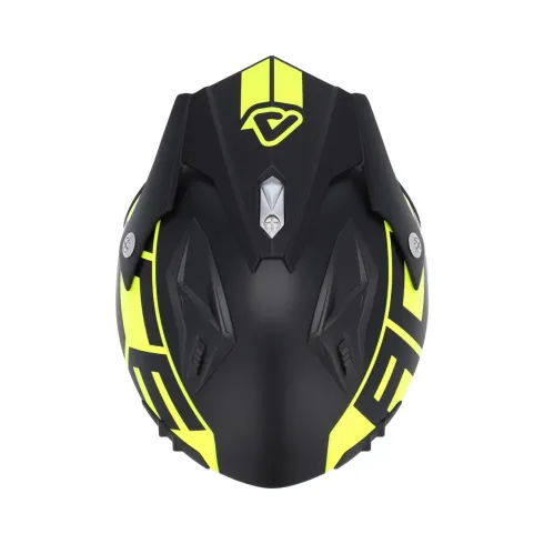 CASCO ACERBIS ARIA 2206 NEGRO AMARILLO
