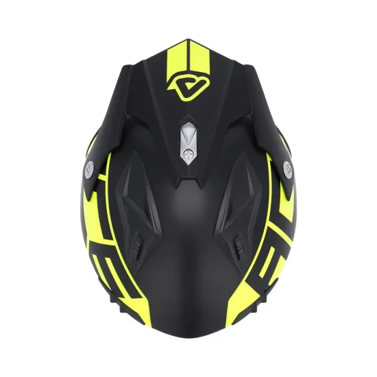 CASCO ACERBIS ARIA 2206 NEGRO AMARILLO