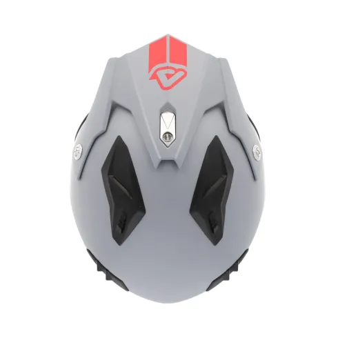 CASCO ACERBIS ARIA 2206 GRIS ROJO