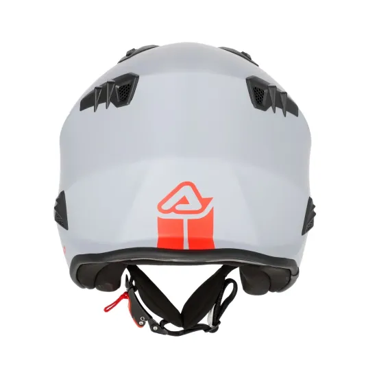 CASCO ACERBIS ARIA 2206 GRIS ROJO