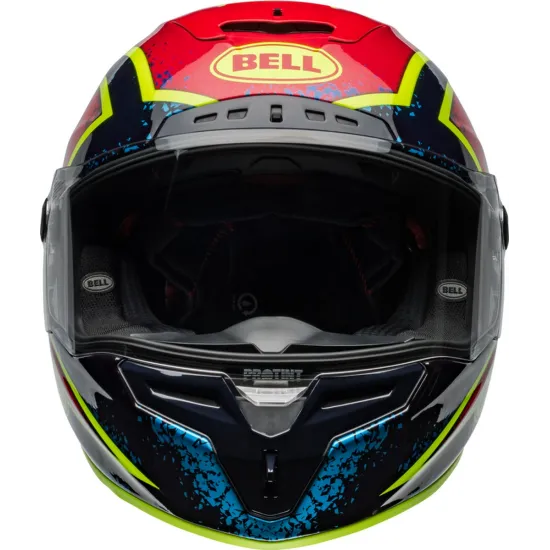 Casco BELL Race Star DLX Flex - Xenon Gloss Blue/Retina