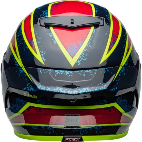 Casco BELL Race Star DLX Flex - Xenon Gloss Blue/Retina