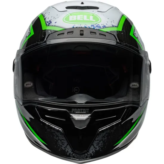 Casco BELL Race Star DLX Flex - Xenon Gloss Black/Kryptonite