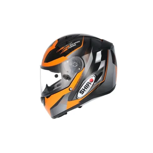 Casco Shiro Junior sh-336 cuna de campeones naranja