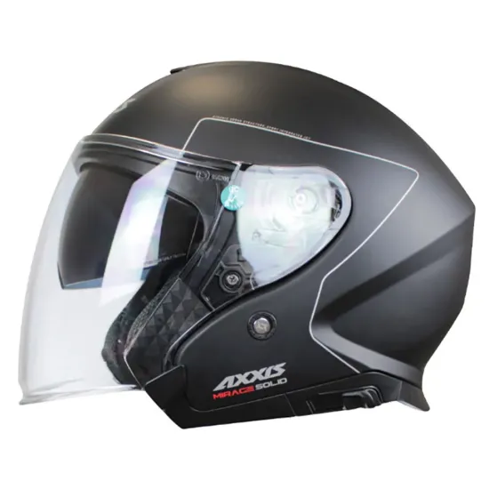 Casco Axxis Of504sv Mirage Sv negro mate