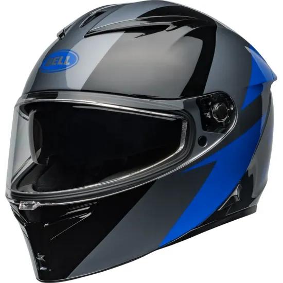 Casco BELL Lithium - Shear Gloss Gray/Blue