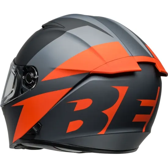 Casco BELL Lithium - Shear Matte Gray/Orange