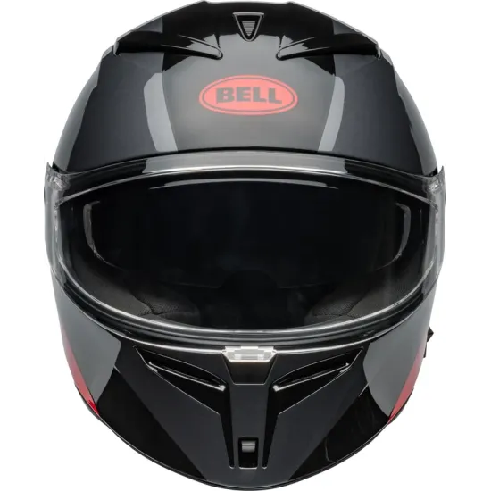 BELL Casco BELL Lithium - Shear Gloss Metallic Gray/Red